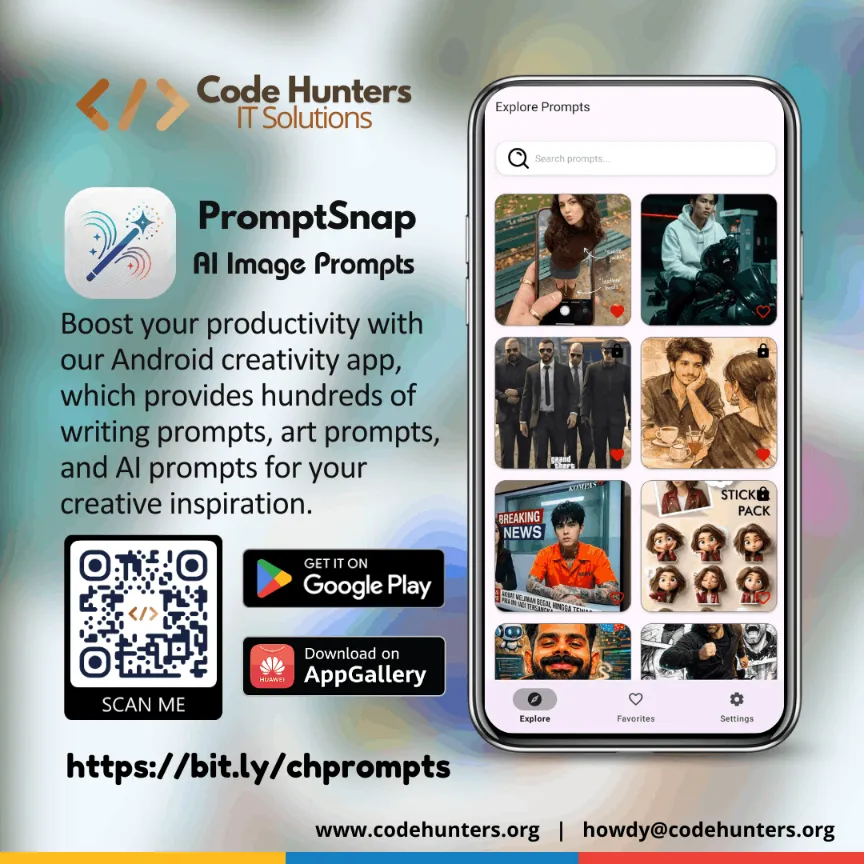 PromptSnap: AI Image Prompts